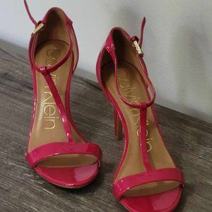 Brand new (w/out box) Calvin Klein Hot Pink Heels - Barbiecore! 9.5 Size